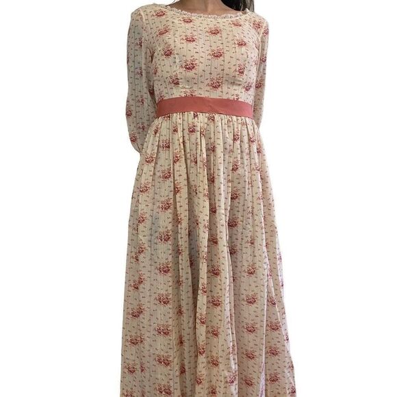 Vintage 60’s-70’s Prairie Style Maxi Dress - Picture 14 of 14